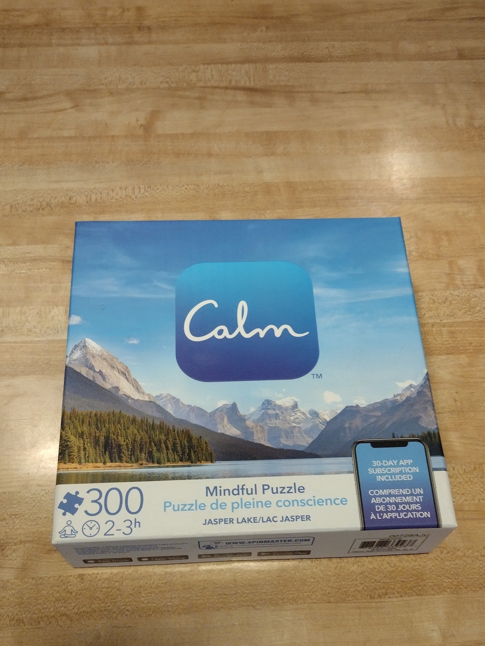 Calm Mindful Puzzle - Jasper Lake Scenic Jigsaw (300 pcs) Brand New Sealed Box